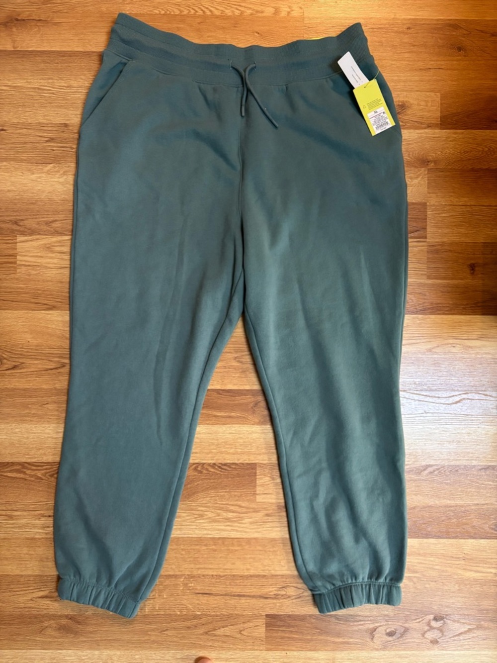 All in Motion High-Rise Fleece Jogger Sweatpants Jade Green Women's XL